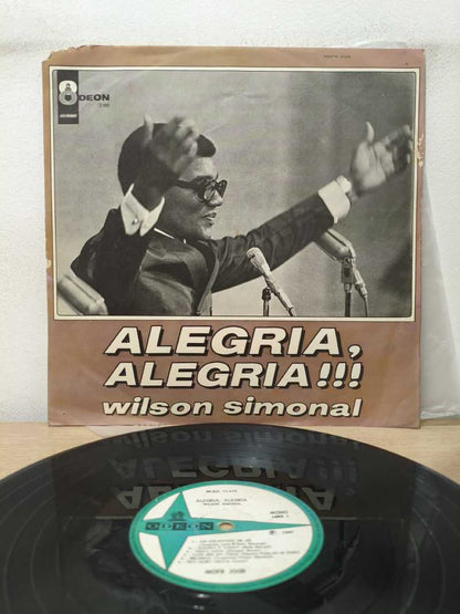 Lp Vinil Wilson Simonal Alegria, Alegria !!!, Leia