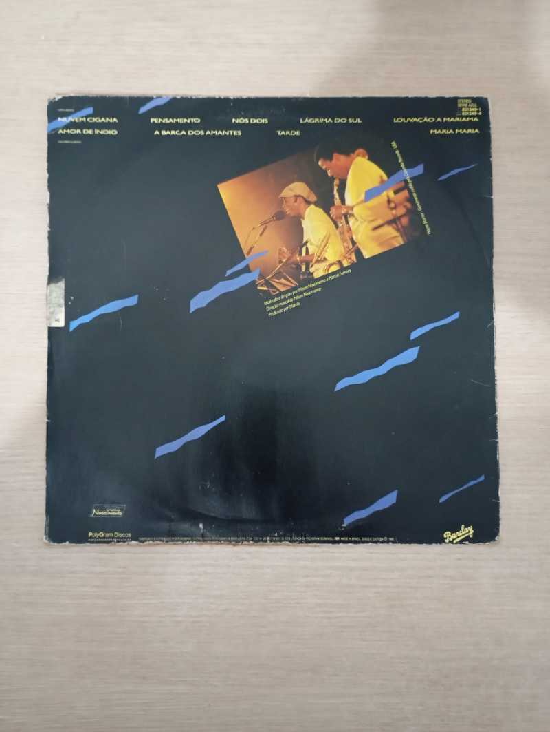 Lp Vinil Milton Nascimento A Barca Dos Amantes Com Encarte