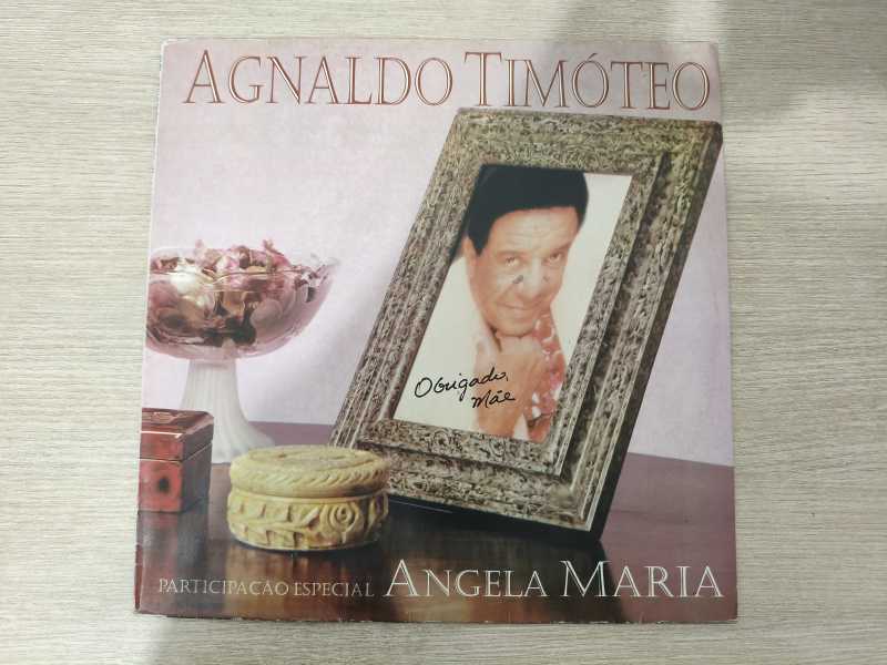Lp Vinil Agnaldo Timóteo Participação Especial Angela Mar