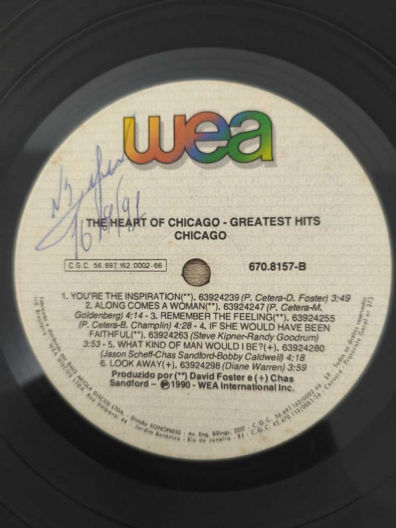 Lp Vinil Chicago The Heart of