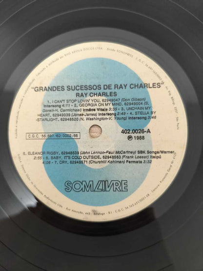 Lp Vinil Ray Charles Grandes Sucessos de