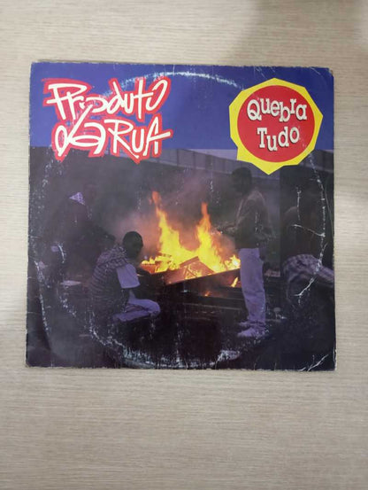 Lp Vinil Produto Da Rua Quebra Tudo