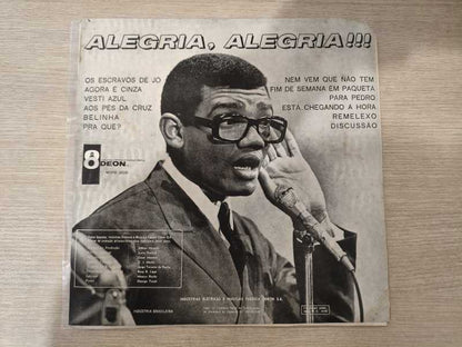 Lp Vinil Wilson Simonal Alegria, Alegria !!!, Leia
