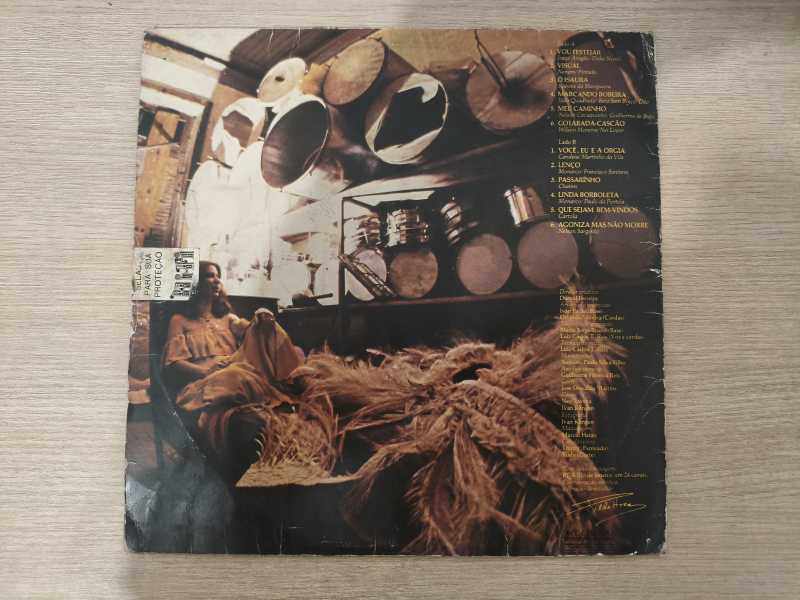 Lp Vinil Beth Carvalho De Pé No Chão Com Encarte