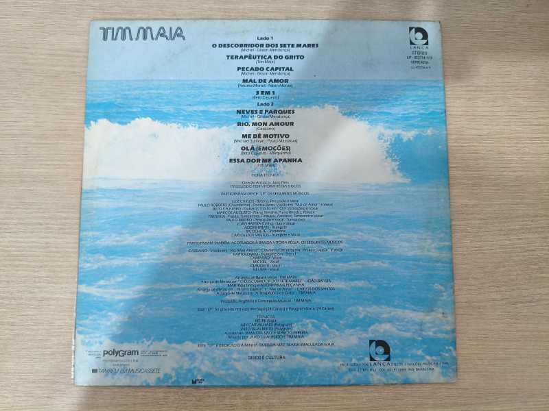Lp Vinil Tim Maia O Descobridor Dos Sete Mares