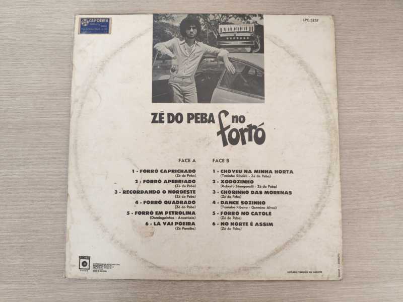 Lp Vinil Zé do Peba No Forró