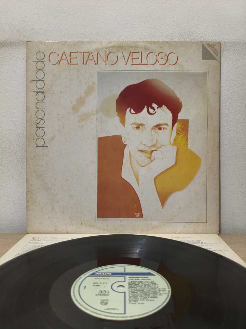 Lp Vinil Caetano Veloso Personalidade Com Encarte