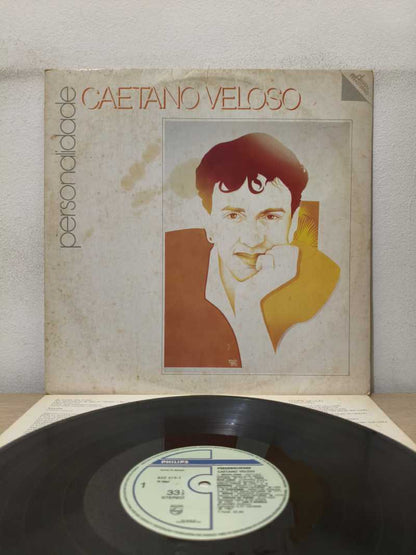 Lp Vinil Caetano Veloso Personalidade Com Encarte