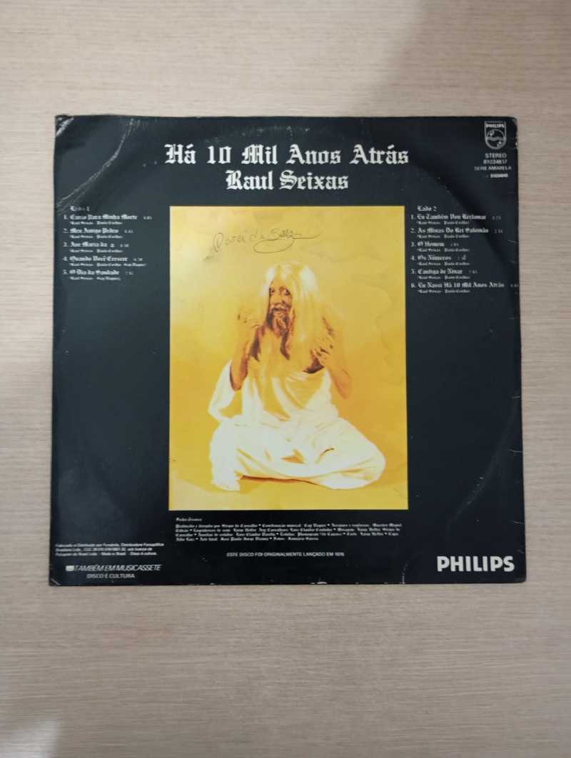 Lp Vinil Raul Seixas Há 10 Mil Anos Atrás
