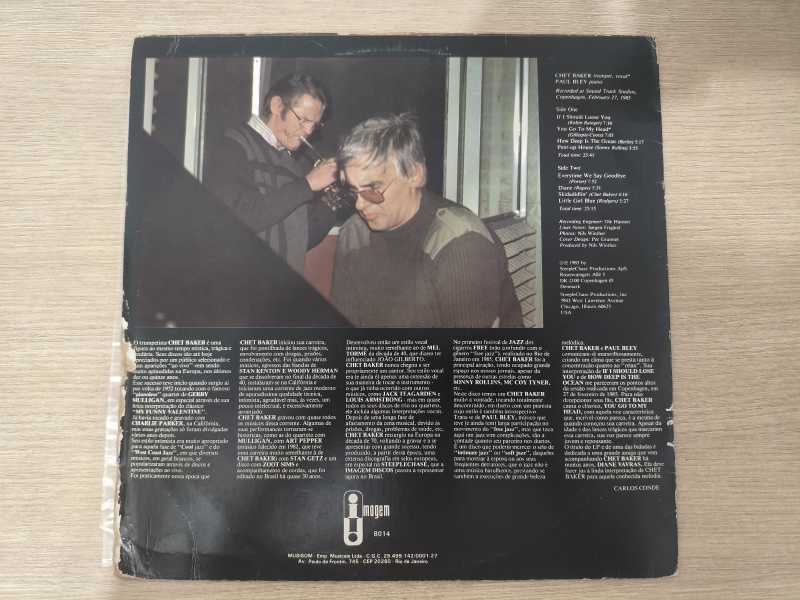 Lp Vinil Chet Baker & Paul Bley Diane