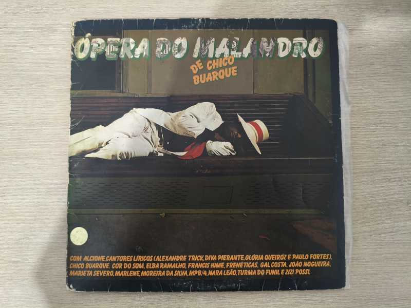 Lp Vinil Chico Buarque Ópera Do Malandro Duplo Com Encarte