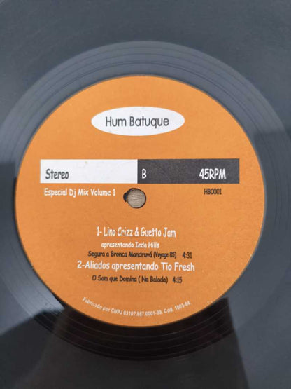 Lp Vinil Dj Hum Especial Dj Mix Vol.1