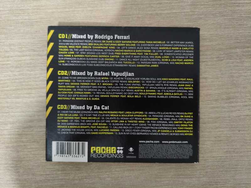 CD Pacha Brazil 10th Anniversary Triplo Importado