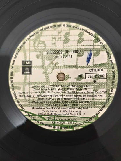 Lp Vinil The Fevers Sucessos De Ouro