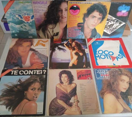 Lp Vinil Lote 10 Unidades Novelas