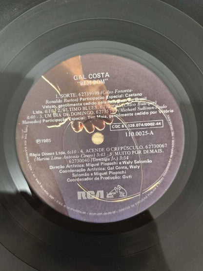 Lp Vinil Gal Costa Bem Bom Capa Dupla