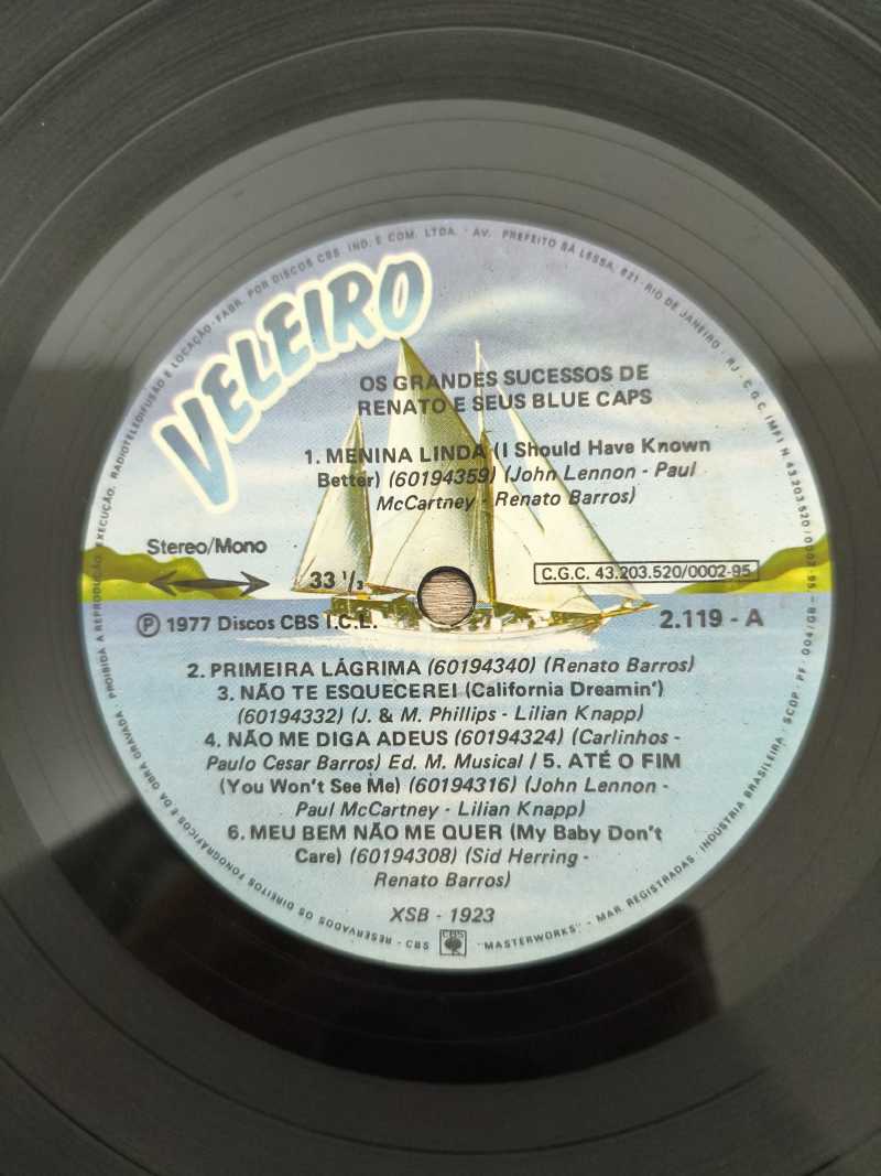 Lp Vinil Renato E Seus Blue Caps Os Grandes Sucessos de