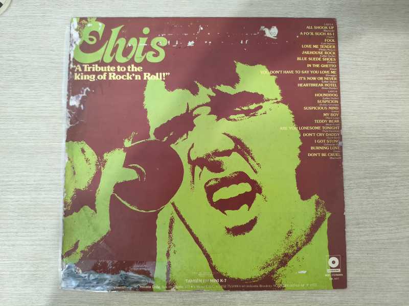 Lp Vinil Elvis Presley A tribute to the King of Rock