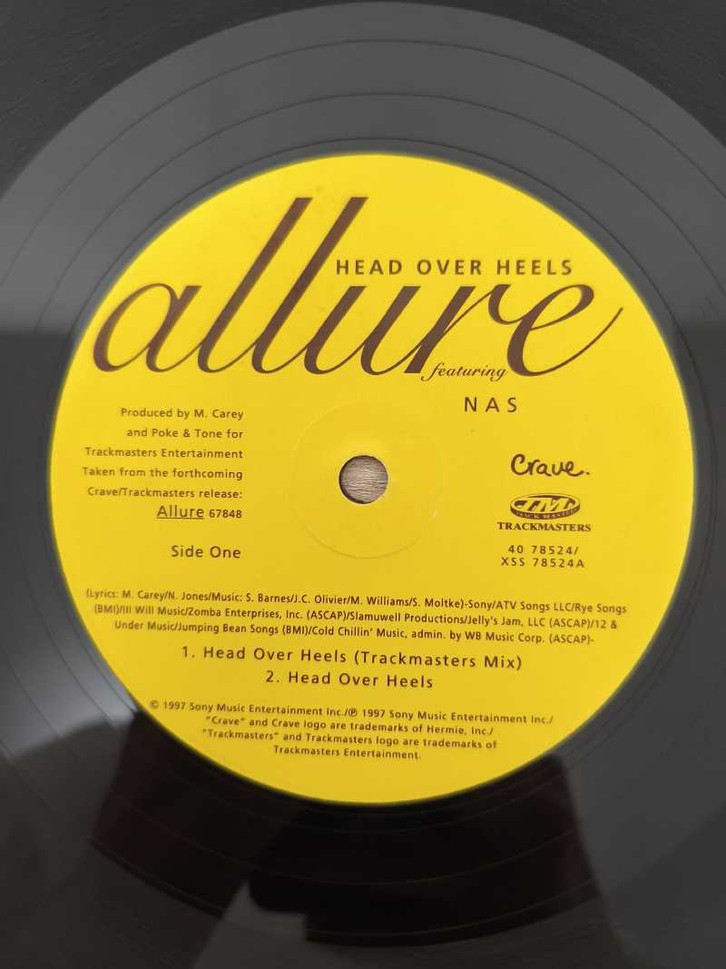 Lp Vinil Allure Head Over Heels Importado