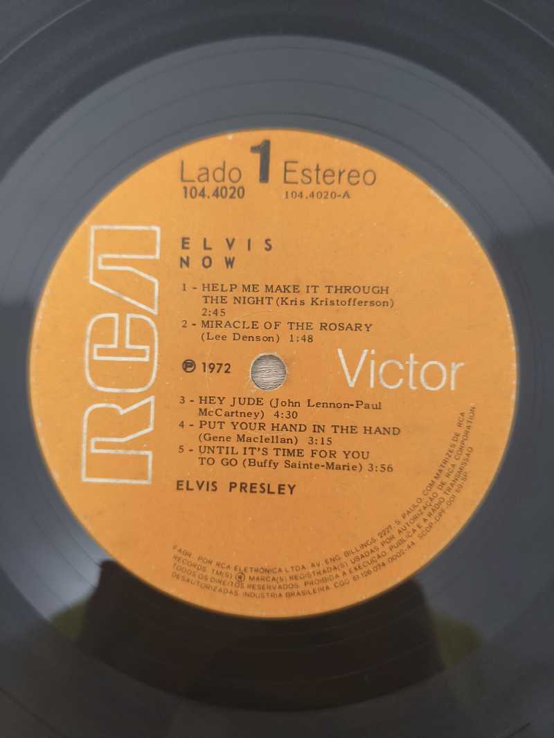 Lp Vinil Elvis Presley Elvis Now