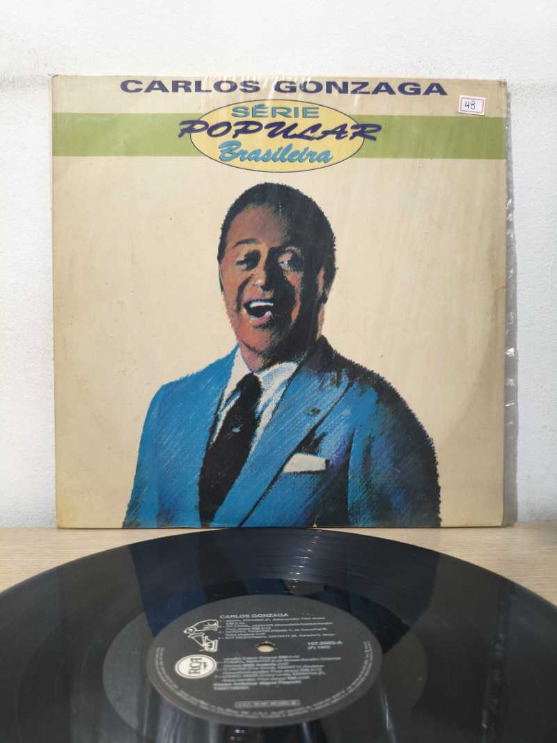 Lp Vinil Carlos Gonzaga Série Popular Brasileira