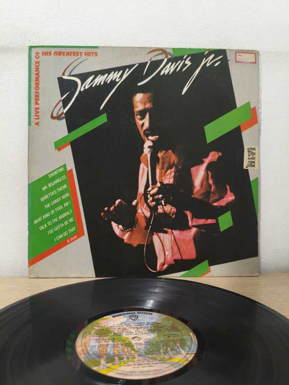 Lp Vinil Sammy Davis Jr Live Performance His Greatest Hits