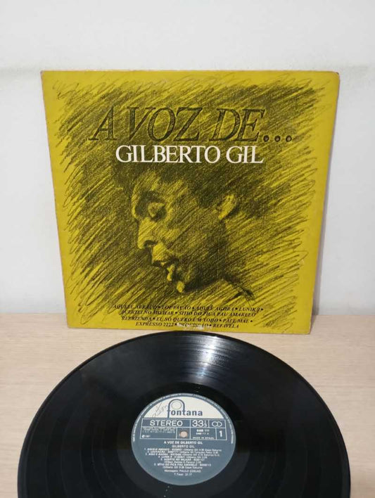 Lp Vinil Gilberto Gil A Voz De Gilberto Gil