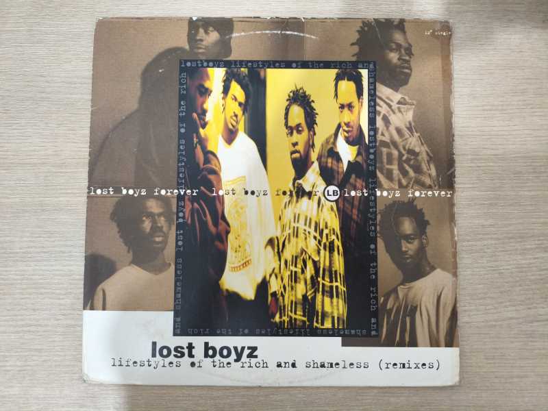 Lp Vinil Lost Boyz Lifestyles Rich and Shameless Importado