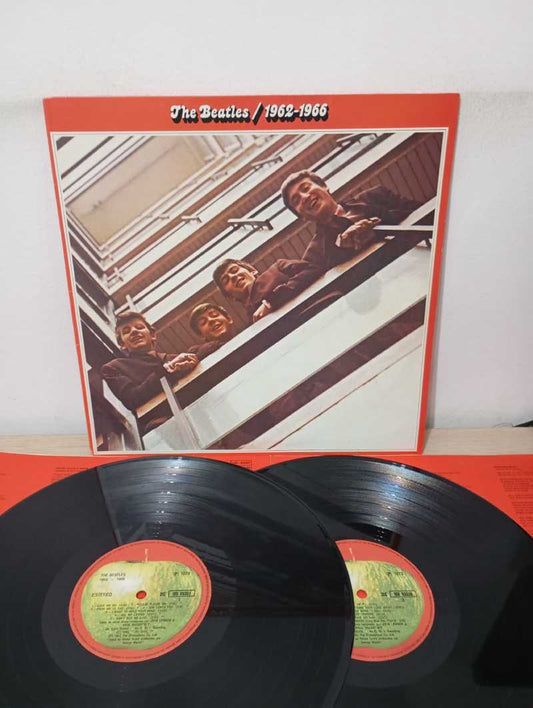 Lp Vinil The Beatles 1962-1966 Duplo Com Encartes