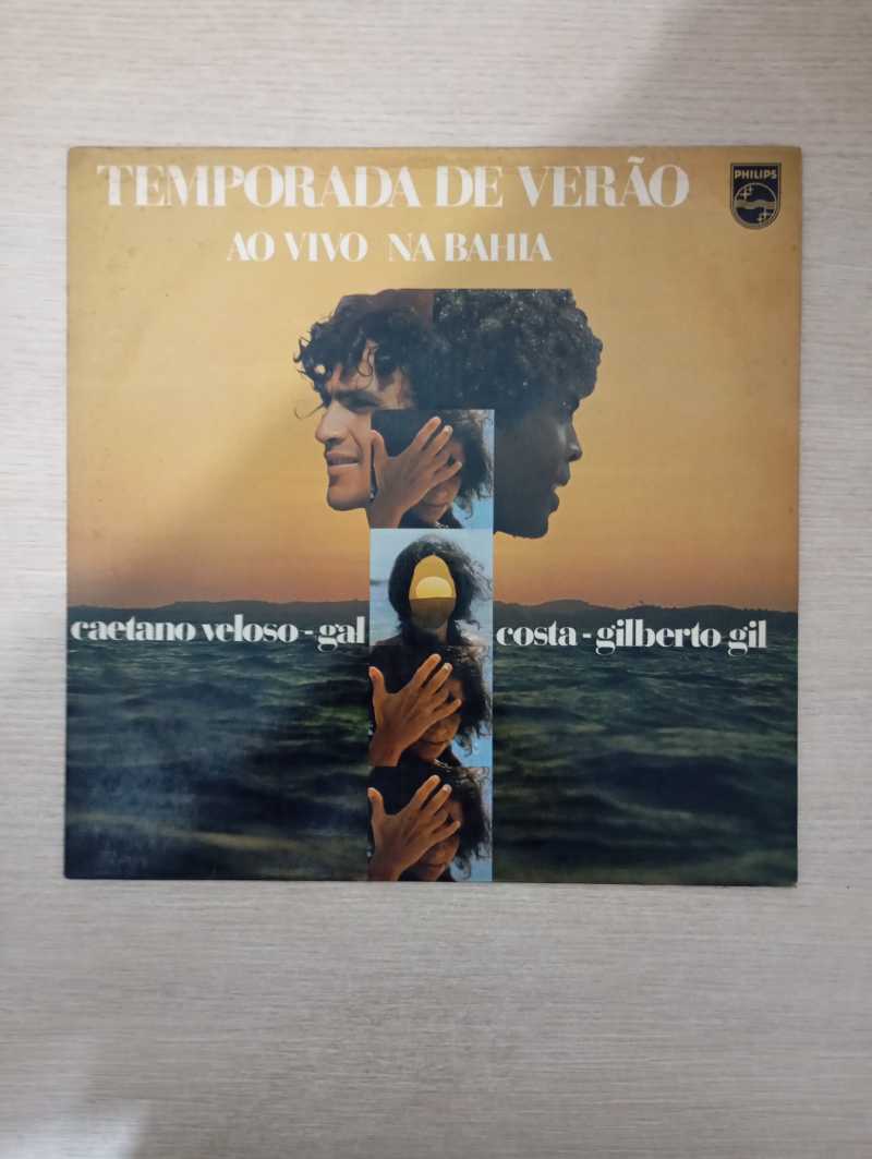 Lp Vinil Caetano Veloso Temporada De Verão (Ao Vivo Na Bahi