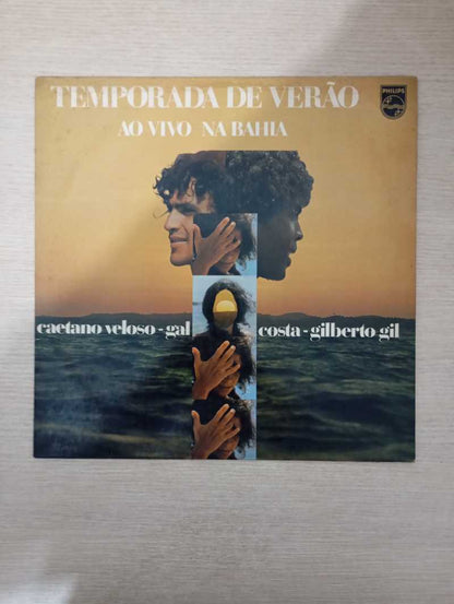 Lp Vinil Caetano Veloso Temporada De Verão (Ao Vivo Na Bahi