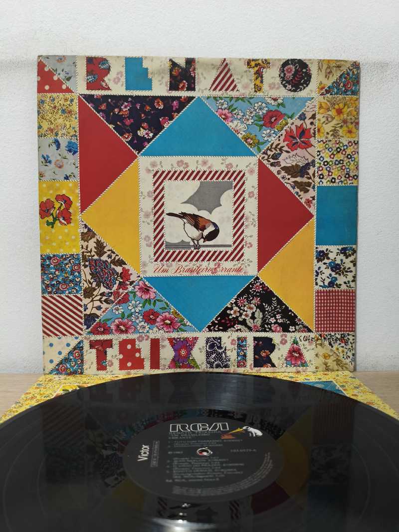 Lp Vinil Renato Teixeira Um Brasileiro Errante Com Encarte
