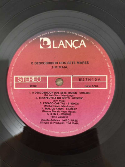 Lp Vinil Tim Maia O Descobridor Dos Sete Mares