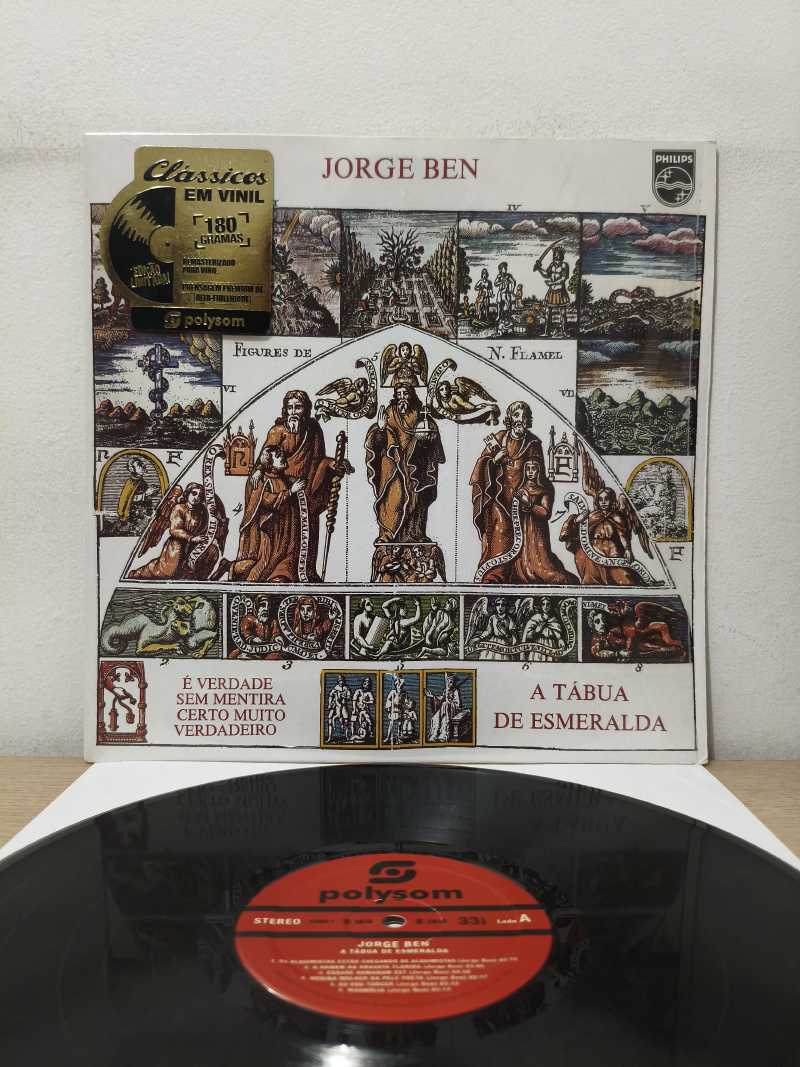 Lp Vinil Jorge Ben A Tábua De Esmeralda Com Encarte