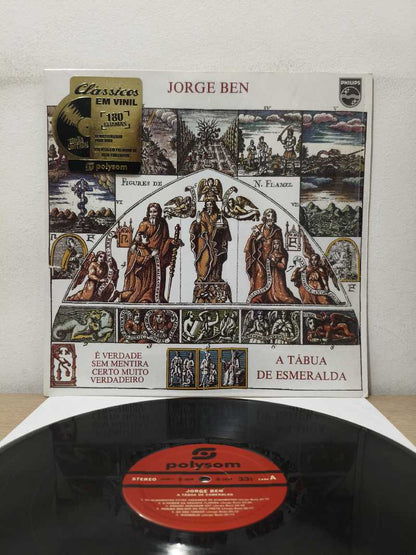 Lp Vinil Jorge Ben A Tábua De Esmeralda Com Encarte