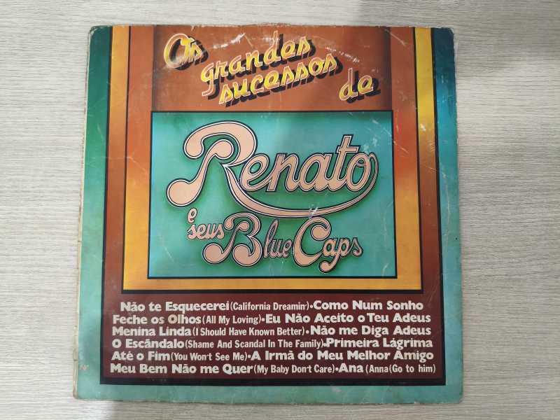 Lp Vinil Renato E Seus Blue Caps Os Grandes Sucessos de