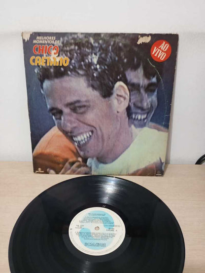 Lp Vinil Chico Buarque e Caetano Veloso Melhores Momentos