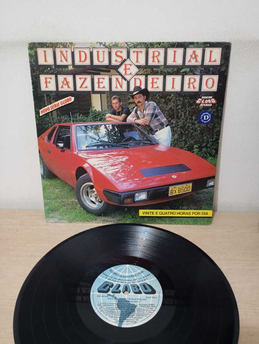 Lp Vinil Industrial e Fazendeiro Vinte Quatro Horas Dia