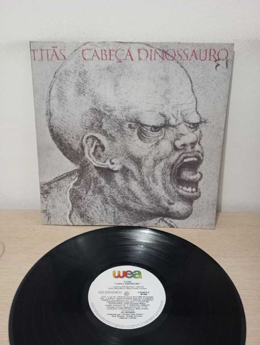 Lp Vinil Titãs Cabeça Dinossauro Capa Dupla