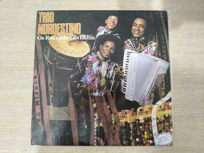 Lp Vinil Trio Nordestino Os Rouxinhos Da Bahia