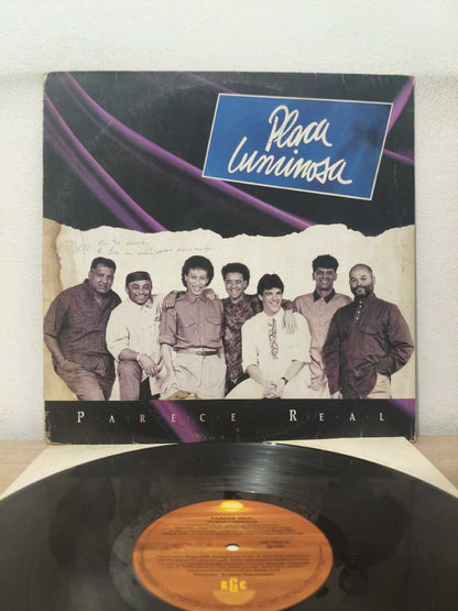 Lp Vinil Placa Luminosa Parece Real Com Encarte