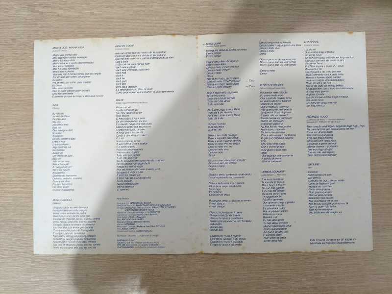 Lp Vinil Gal Costa Minha Voz Com Encarte