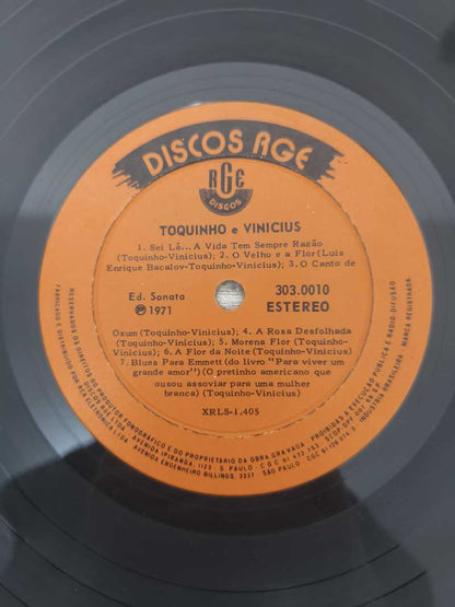 Lp Vinil Toquinho & Vinicius