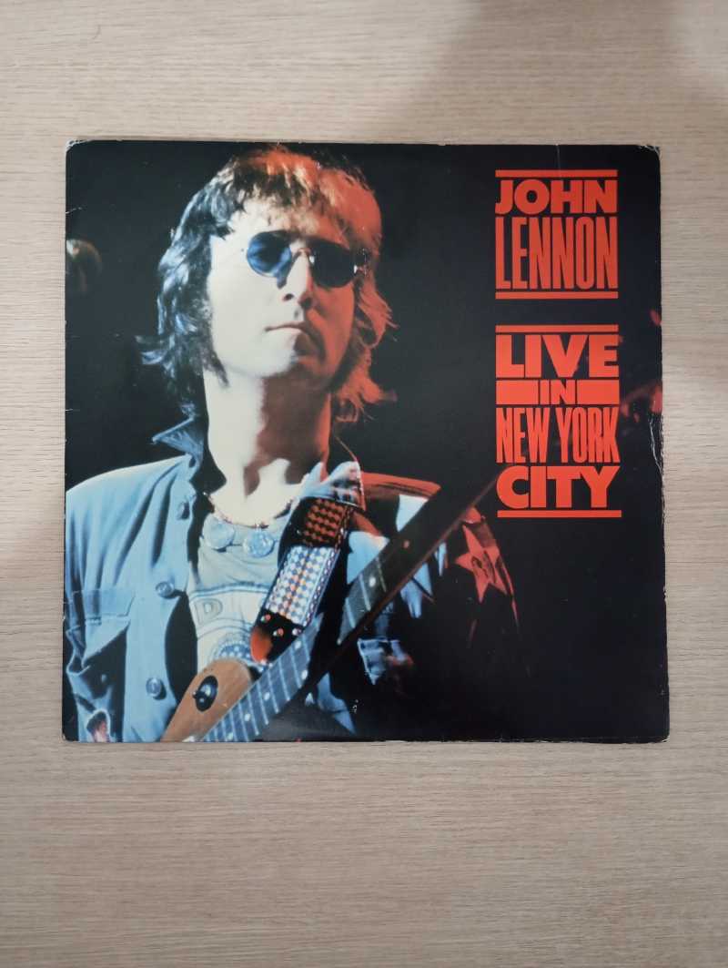 Lp Vinil John Lennon Live In New York City Com Encarte