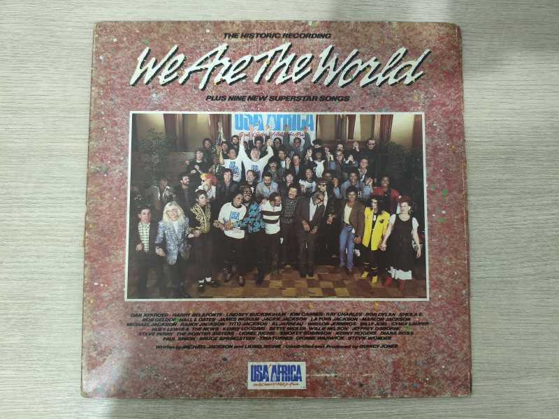 Lp Vinil USA For Africa We Are The World Capa Dupla