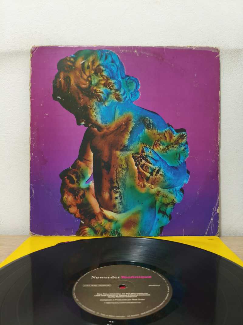Lp Vinil New Order Technique Com Encarte
