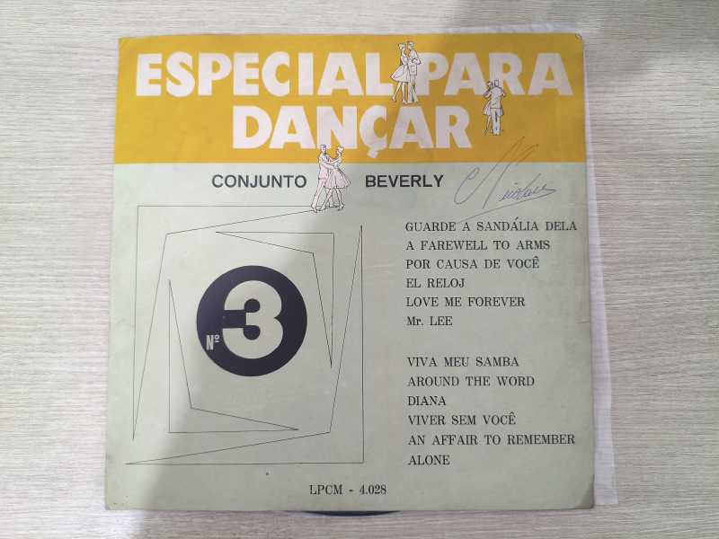 Lp Vinil Conjunto Beverly Especial para dançar Vol. 3
