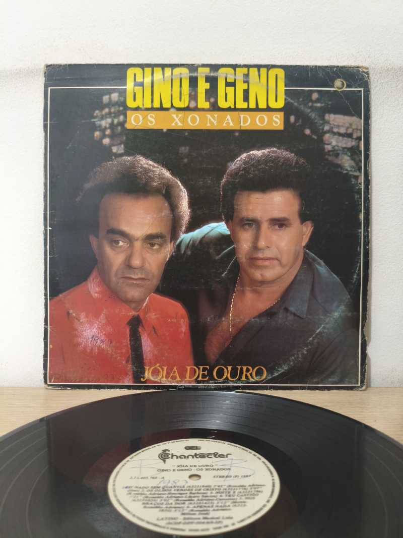 Lp Vinil Gino e Geno Os Xonados Jóia de Ouro