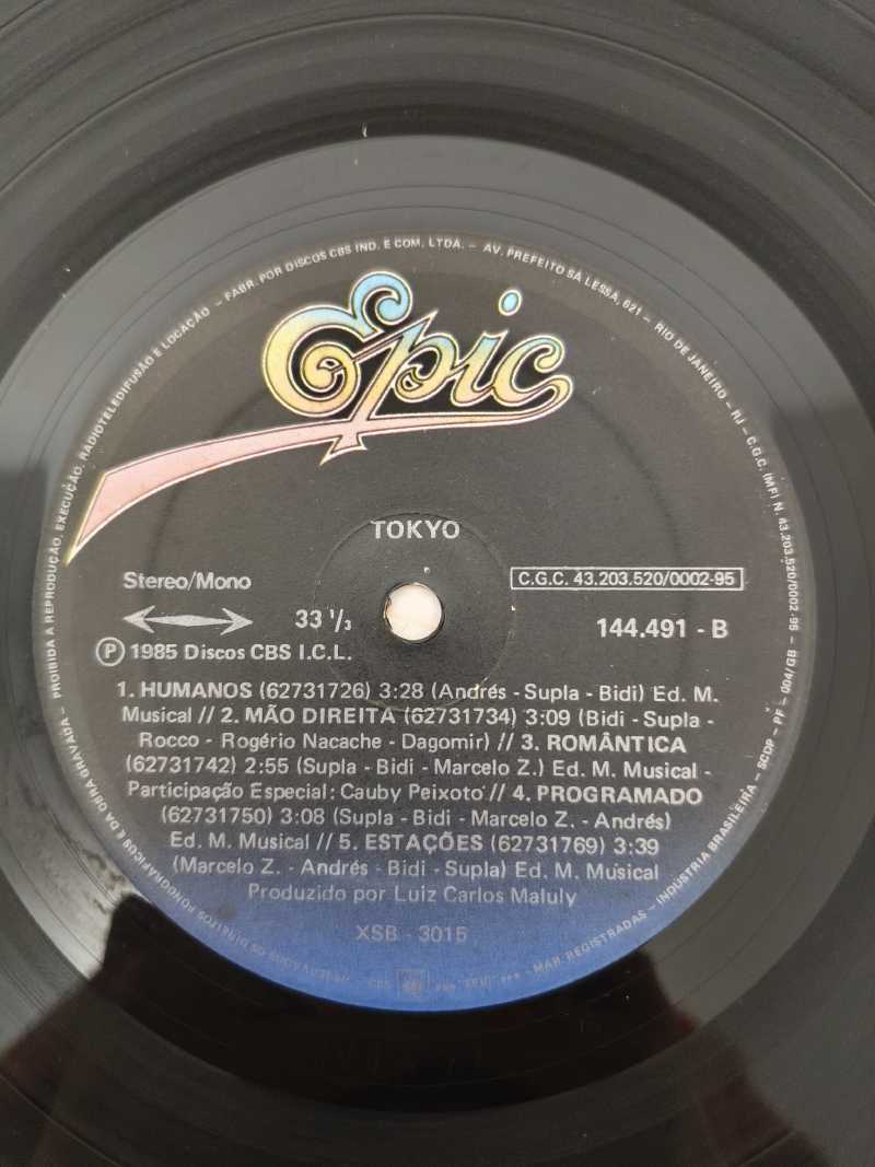 Lp Vinil Tokyo Humanos Com Encarte