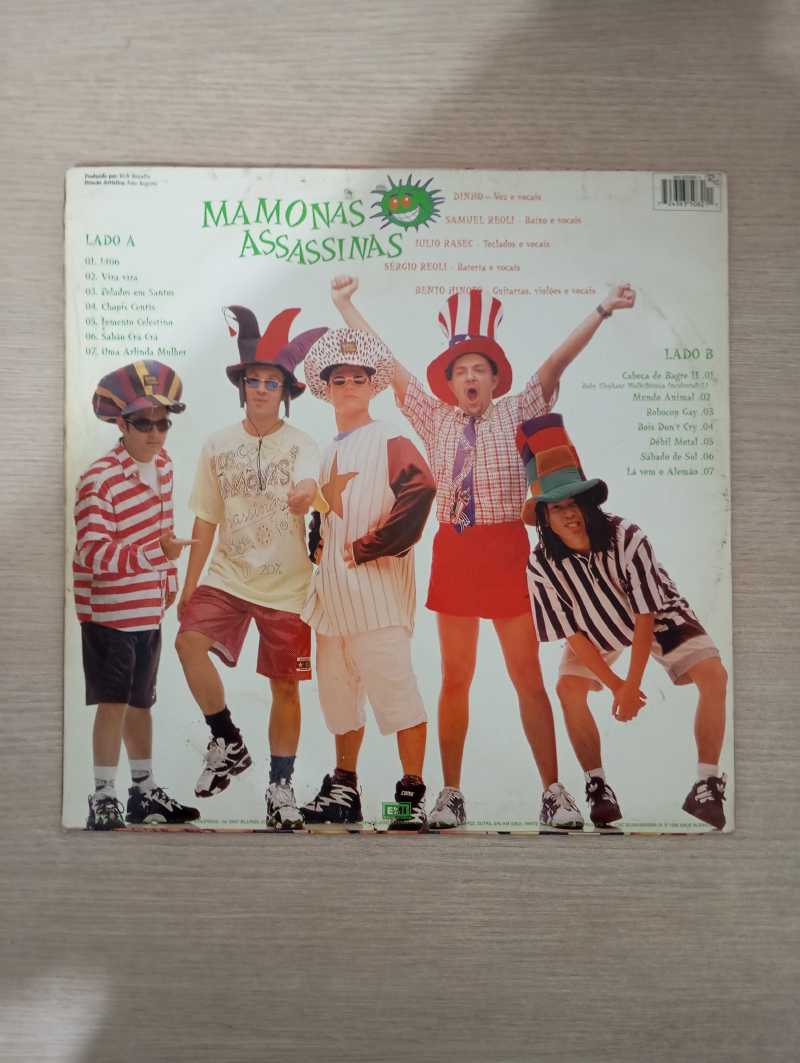 Lp Vinil Mamonas Assassinas 1995